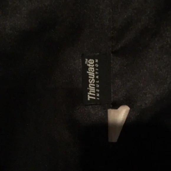 J.CREW wool double cloth thinsulate BLACK crepe structured fit wool coat…